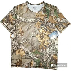 Jockey Light Layer 365 Realtree Xtra Camo Sport Fit Crew Tee M,L or XL